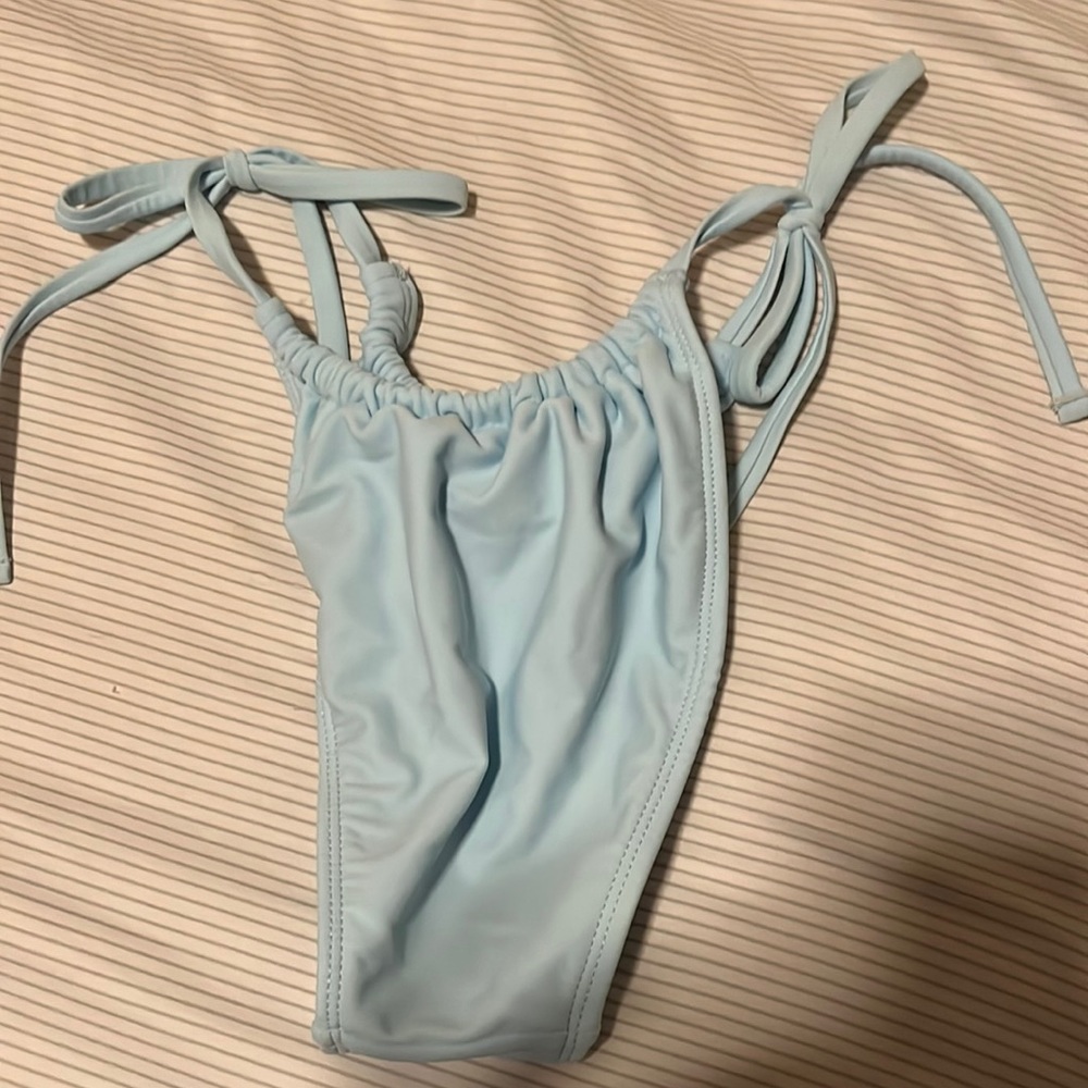 Target Brand Size SMALL light baby blue bikini bottoms